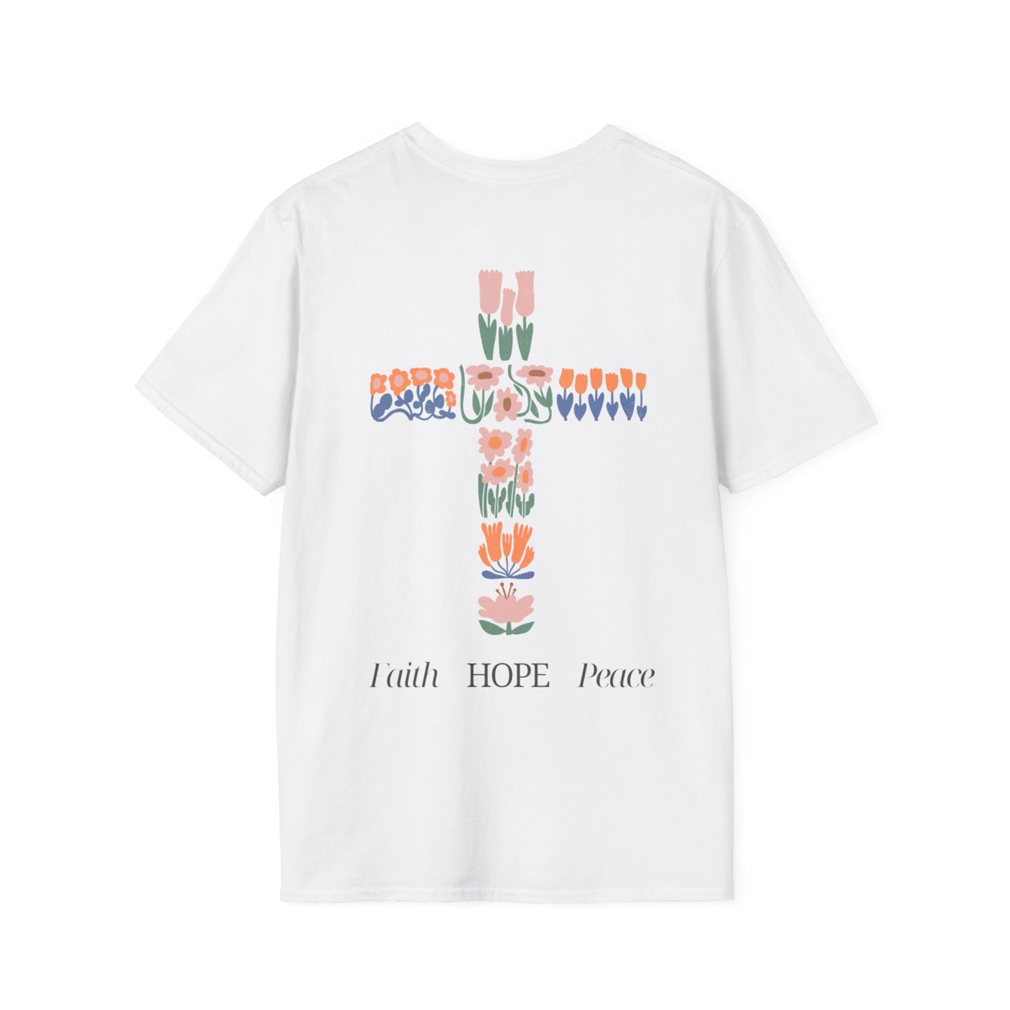 Floral Cross T-Shirt