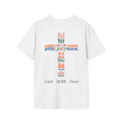 Floral Cross T-Shirt