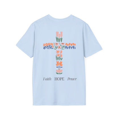 Floral Cross T-Shirt