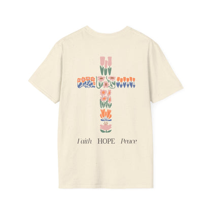 Floral Cross T-Shirt